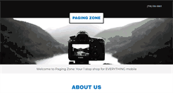 Desktop Screenshot of pagingzone.com